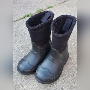 Hunter Sherpa Lined Rubber Toddler Boots US Size 10